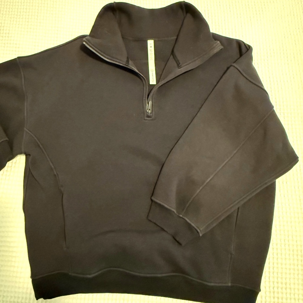 Lululemon Thick Fleece Half Zip  W-Size M/L